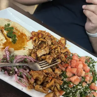 Chicken Shawarma Platter