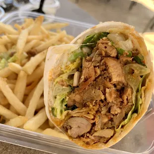 Chicken Doner Wrap