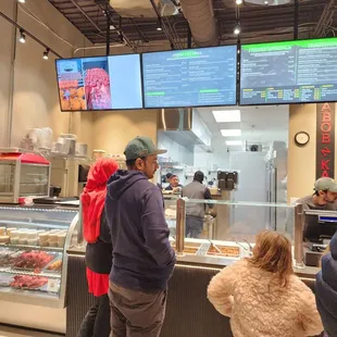 people ordering food