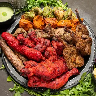 Family platter for 8