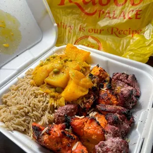 Chicken and Lamb Combo