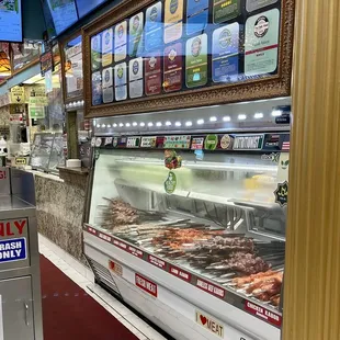 sushi and sashimi, interior