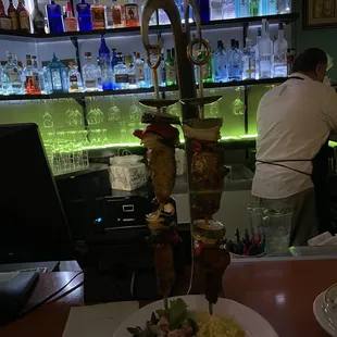 Hanging Chicken Kabob