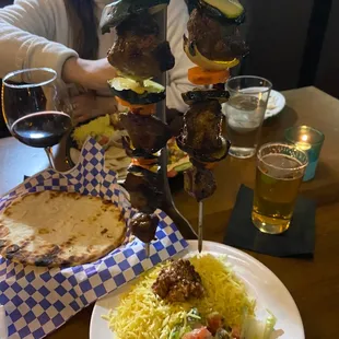 Hanging Lamb Kabob