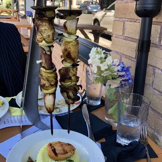 Hanging Chicken Kabob