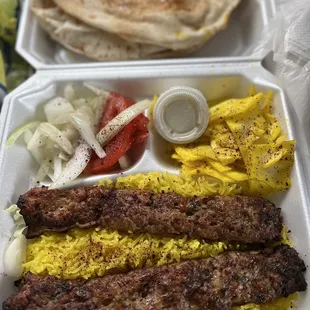 Chicken kafta entree