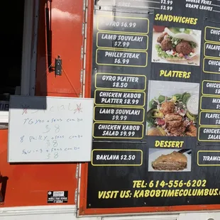 New addition to the menu ask us about combos