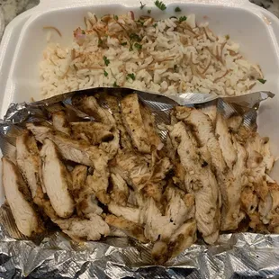 Chicken Shawarma Plate