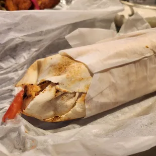Chicken shawarma sandwich supposed to be $4.79