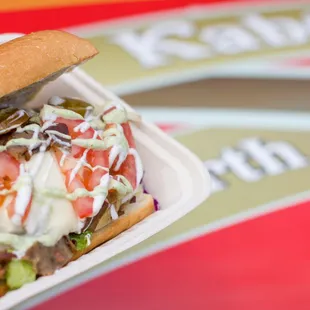 Beef/Lamb Cheesesteak