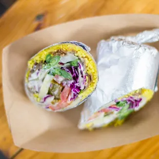 Gyro Meets Burrito. Our Gyrrito