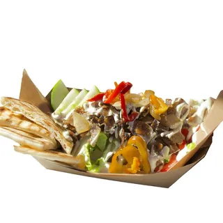 Beef and Lamb Gyro Salad