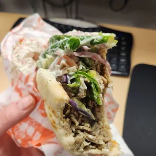 Beef and Lamb Gyro Wrap