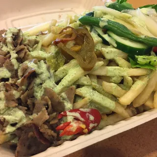 Beef and Lamb Gyro Fries