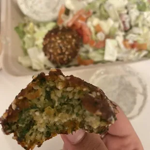 Falafel side $3. This is everything you need to try!! It's the chef's creation! U Won't regret it.