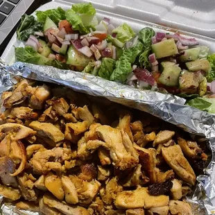 Chicken Shawarma Salad