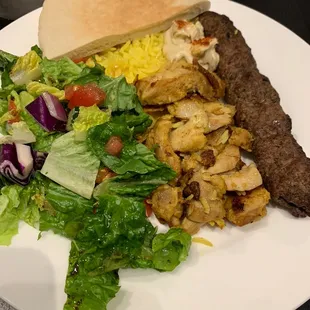 Beef and Chicken Shawarma