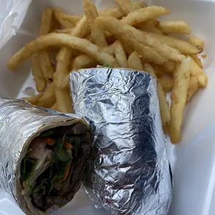 Beef Shawarma Wrap