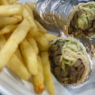 Beef Shawarma Wrap