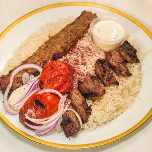 Kabobi offers Mediterranean-style chicken, lamb &amp; beef kabobs. We also offer large variety of veg and vegan dishes &amp; deserts.