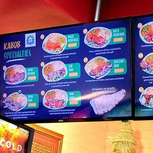 Display menu