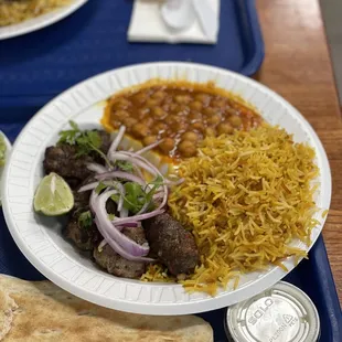 A9. Combo Kabob C - Lamb &amp; Ground Beef