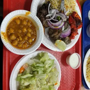 A6. Chopan Kabob - Lamb Chops with extra Chicken