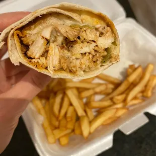 Chicken Shawarma Wrap was great