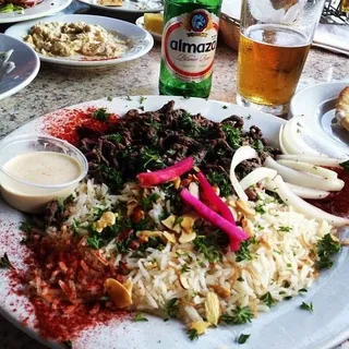 Beef Shawarma Platter