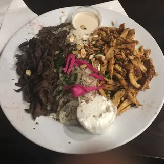 Mixed Shawarma Platter