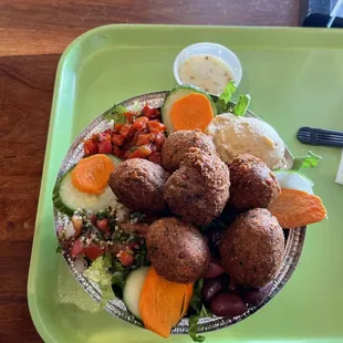 Falafel Mediterranean Salad