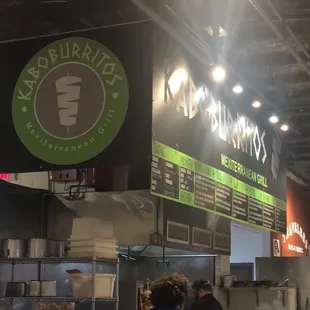 the interior of a restaurant