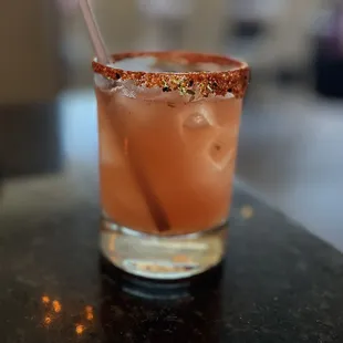 Sun Kissed Bliss was smoky and delicious. Mezcal!!!!!