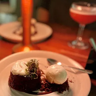 C-4 chocolate lava cake