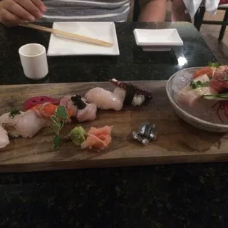 Nigiri  Sashimi