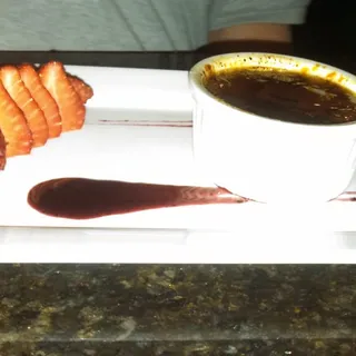Flaming Creme Brulee