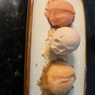 Seasonal Sorbet or Ice Cream