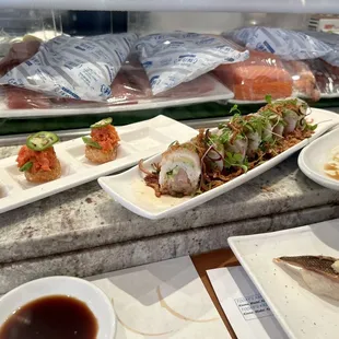 Tuna Crispy Rice Cake Roll
