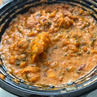 a close up of a bowl of food