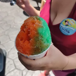 Kakigori melon tangerine