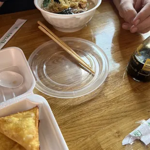Garlic Tonkotsu Shoyu Ramen with pork