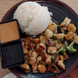 Chicken &amp; Scallop Combo