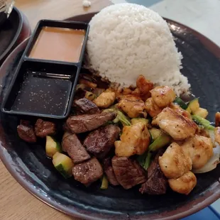 Chicken &amp; Steak Combo