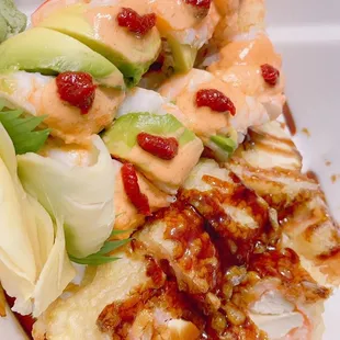 Mexican Roll &amp; Chicken Teriyaki Roll