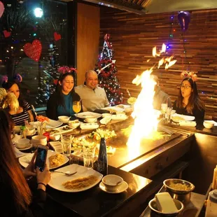 interior, sushi and sashimi