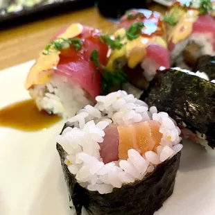 sushi and sashimi, sashimi, food, sushi