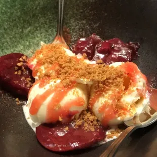 Delicious free dessert with a social post!