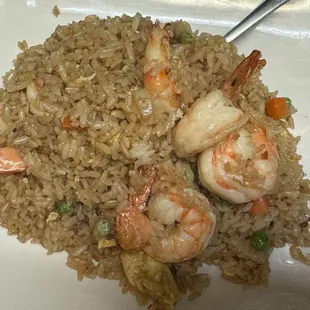 Shrimp Shrimp Hibachi Fried Rice