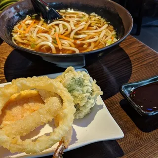 Shrimp & Vegetable Tempura Nabi Yaki Udon