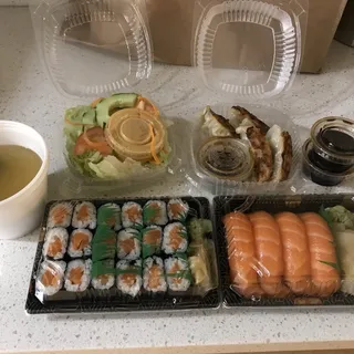 Salmon Maki Dinner